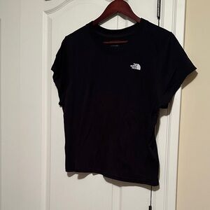 The North Face Women's Black Crop T-Shirt